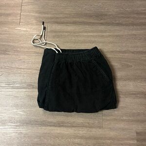 Black Baggy Corduroy pants